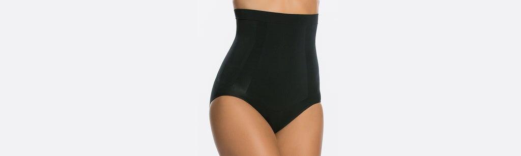 SPANX Women's Suit Your Fancy High Waisted Thong, Very Black, XS