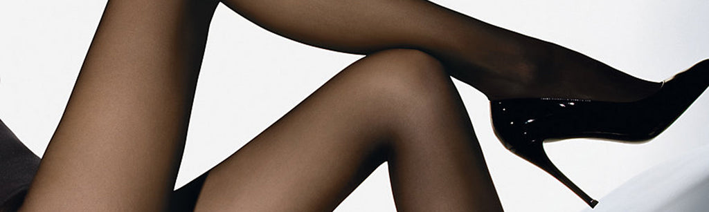 Individual 12 Stay-Hip tights in black - Wolford